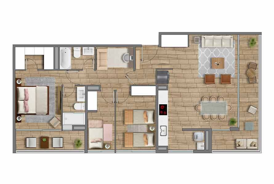 Planta 1